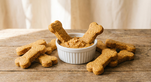 Bark Folk Natural Peanut Butter Dog Biscuits