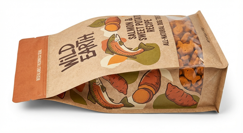 Bark Folk Grain-Free Salmon + Sweet Potato Dog Treats (Large Bag)